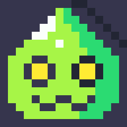 Green Blob Pixel