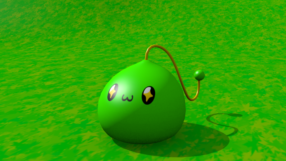 3D Green Blob