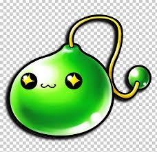 Bright Green Blob